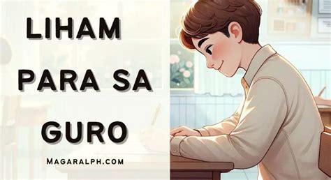 Liham para sa Guro (20 Halimbawa) — MagaralPH.